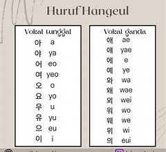 Huruf T Bahasa Korea